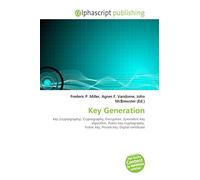 Key Generation: Key (cryptography), Cryptography, Encryption, Symmetric-key algorithm, Public-key cryptography, Public key, Private key, Digital certificate