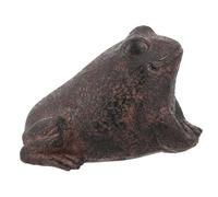 Key Hider Box, rana in resina decorativa, 1 unità, supporto chiave nascosto, ornamento sicuro per esterni, soluzione di stoccaggio nascosta, per il posizionamento del portico per patio da giardino