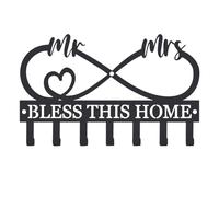 Key Holder For Wall - Hollow Design Craft Rack - Wall Mount Key Holders For Bathroom Door Homes Apartment Entryway Kitchen Office Bedroom Garage Home Kitchen