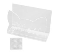Key Holder Wall Mount - Mail Organizer per montaggio a parete | Portable Bill Filling Paper Document Sorter Clear Envelope Stand Anti-Slip | Key Holder With Shelf Includes Letter For Homework Travel