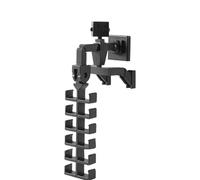 Key Hooks For Wall - Self Adhesive Hanging Rack, Decorative Robot Shape Organizer, Strong Hold Multipurpose Storage Hooks, Waterproof Stick On Mount | Compact Holder Set Closet, Clothes, Belt, Schoolb