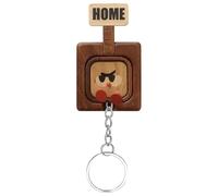 Key Hooks - Wooden Cute Home Organization, Space Saving Organizer Rack, Funny Towel Hooks Key Holder Organizer | Keys Hanger Wall Mount Coat Storage Hook For Clothes Towel Coat Hat Umbrella Entryway