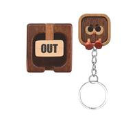 Key Hooks - Wooden Cute Home Organization, Space Saving Organizer Rack, Funny Towel Hooks Key Holder Organizer | Keys Hanger Wall Mount Coat Storage Hook For Clothes Towel Coat Hat Umbrella Entryway