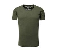 KEY LARGO Bread New Round T-Shirt, Oliva (1514), M Uomo