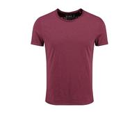 KEY LARGO Bread New Round T-Shirt, Rosso Scuro (1381), S Uomo