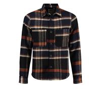 Key Largo Camicia 'ZERMATT' beige / navy / marrone Uomo Key Largo M beige / navy / marrone