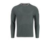 Key Largo Pullover 'STEFANO' verde scuro / bianco, Taglia XL