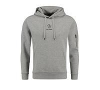 Key Largo Felpa ' KLMEMBERSHIP ' grigio / nero Uomo Key Largo XXXL grigio / nero