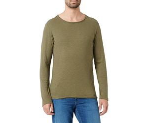 KEY LARGO Formaggio MLS T-Shirt, Oliva, L Uomo