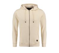 Key Largo Giacca di felpa ' CONFIDENCE ' crema / marrone Donna Key Largo XXXL crema / marrone