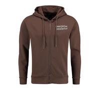 Key Largo Giacca di felpa 'Path' marrone Uomo - Abbigliamento - Taglie comode - Felpe Key Largo M