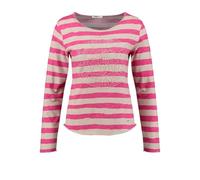 Key Largo Happiness Round Maglia a Maniche Lunghe, Rosa (1321), XL Donna