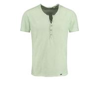 KEY LARGO Lemonade Button T-Shirt, Verde Pistacchio (1549), L Uomo