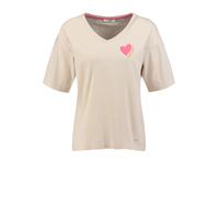 Key Largo Maglietta 'Amor' beige / arancione / rosa / rosa chiaro Donna - Abbigliamento - Taglie comode - Maglie e top - Maglie e T-shirt Key Largo L