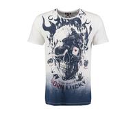 Key Largo Maglietta blu / bianco Uomo Key Largo L