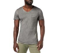 KEY LARGO Mt Soda T-Shirt, Argento (1107), L Uomo
