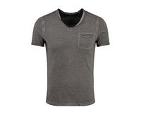 KEY LARGO Soda New V-Collo T-Shirt, Grigio Scuro (1102), L Uomo