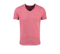 KEY LARGO Soda New V-Neck T-Shirt, Colore: Rosso, L Uomo
