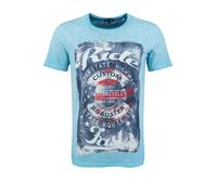 Key Largo Maglietta 'Fast' blu cielo / blu denim / rosso Uomo - Abbigliamento - Taglie comode - Maglie e T-shirt Key Largo L