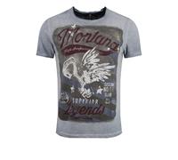 KEYLARGO Mt Montana Round T-Shirt, Flintstone Blue (1233), XXL Uomo