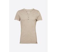 Key Largo Maglietta 'MT LEMONADE button' sabbia Uomo - Abbigliamento - Taglie comode - Maglie e T-shirt Key Largo XL