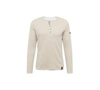 Key Largo Maglietta 'SANDRO' greige / nero Uomo - PROMO - Maglie e T-shirt - Maglie a maniche lunghe Key Largo S