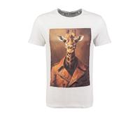 KEY LARGO MT KLSMART Giraffa Rotonda da Uomo, Bianco (1000)., XL