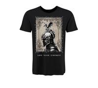 Key Largo Maglietta 'Strength' beige / nero / bianco Uomo - Abbigliamento - Taglie comode - Maglie e T-shirt Key Largo L