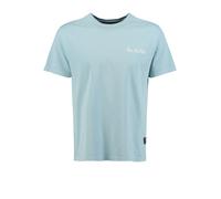 Key Largo Maglietta 'VIVE LA VIDA' blu / bianco Uomo Key Largo S