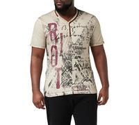 KEY LARGO Mt Riot T-Shirt, Sabbia, M Uomo