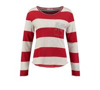 Key Largo Niagara Round Maglia a Maniche Lunghe, Rosso (1300), XL Donna