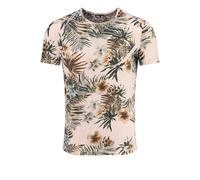 KEY LARGO Playa Round T-Shirt, Rosa (1330), XL Uomo