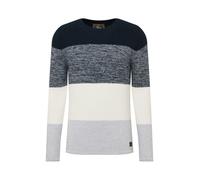Key Largo Pullover 'Jogi' navy / blu fumo / blu sfumato / bianco Uomo - PROMO - Pullover e cardigan - Pullover - Pullover girocollo Key Largo XXL