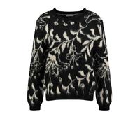 Key Largo Pullover 'Plant' avorio / nero Donna - Abbigliamento - Taglie comode - Pullover e cardigan - Pullover Key Largo L