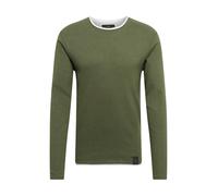Key Largo Pullover 'Sarasota' grigio / cachi / nero / bianco Uomo Key Largo S grigio / cachi / nero / bianco