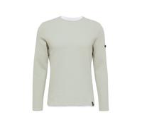 Key Largo Pullover 'STEFANO' grigio / bianco Uomo Key Largo XL grigio / bianco