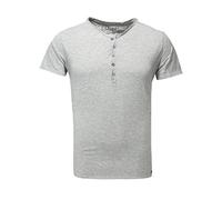 KEY LARGO Pulsante Lemonade T-Shirt, Silver Mel. (1108), L Uomo