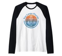 Key Largo Sailor - Conch Republic navigando sulle Florida Keys Maglia con Maniche Raglan