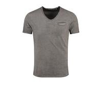 KEY LARGO Soda New V-Neck T-Shirt, Argento (1107), S Uomo