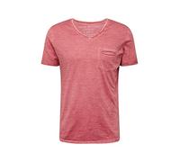 KEY LARGO Soda New V-Neck T-Shirt, Colore: Rosso, L Uomo