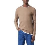 KEY LARGO Stefano Round Maglia di Tuta, Marrone (1600), M Uomo