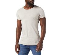 KEY LARGO T-Shirt da Uomo Bread New Round, Grigio Tortora (1123), XXL