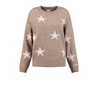 Key Largo Twinkle Round Pullover, Marrone Fango (1607), S Donna