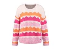 Key Largo Waves Round Pullover, Rosa (1321), S Donna
