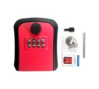Key Lock Box For Outside - PP 9x7.5x3.3cm | 4 Digit Combination Key Safe Box, Wall Mounted Keys Storage Boxs, Outdoor Security Keyss Hider Lock Boxs, Waterproof Holder | Keys Security