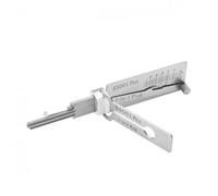 Key Master Decoder 2 In 1 Stainless Steel Lock Picker Tool Lock Pick Kit Professional Home Auto Repair Tools