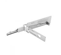 Key Master Decoder 2 In 1 Stainless Steel Lock Picker Tool Lock Pick Kit Professional Home Auto Repair Tools