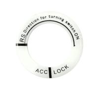 Key Ring Sticker, Decorative Ignition Switch Ring, Automobile Luminous Ring Sticker, Fluorescent Luminous Car Ignition Key Ring Sticker, No Trace And Special, Start Stop Button Fluorescent Key Ring