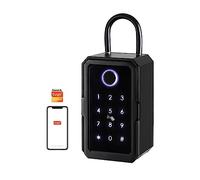 Key Safe Box Outdoor, Security Intelligent Password Storage Lock Tuya o TTLock APP Key Box Scatola antifurto Gli agenti immobiliari degli appartamenti risparmi(TUYA Version)