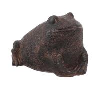 Key Safe, Keys Outdoor Hider, 4.53x3.74x3.74 Inches Hidden Diversion Container, Frog Shape Resin Decorative Stash Statue, Secret Box for Jewelry, Valuables, Necklaces, Change